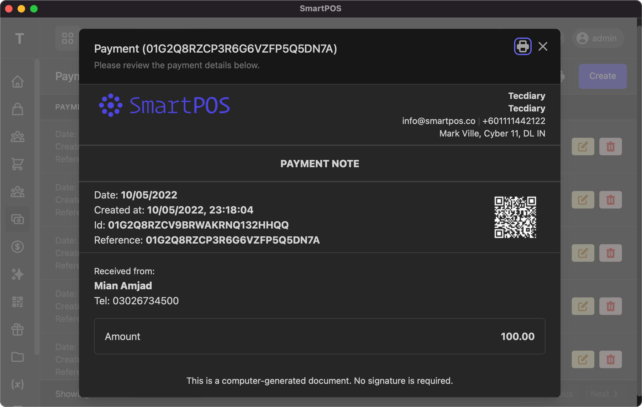Payment